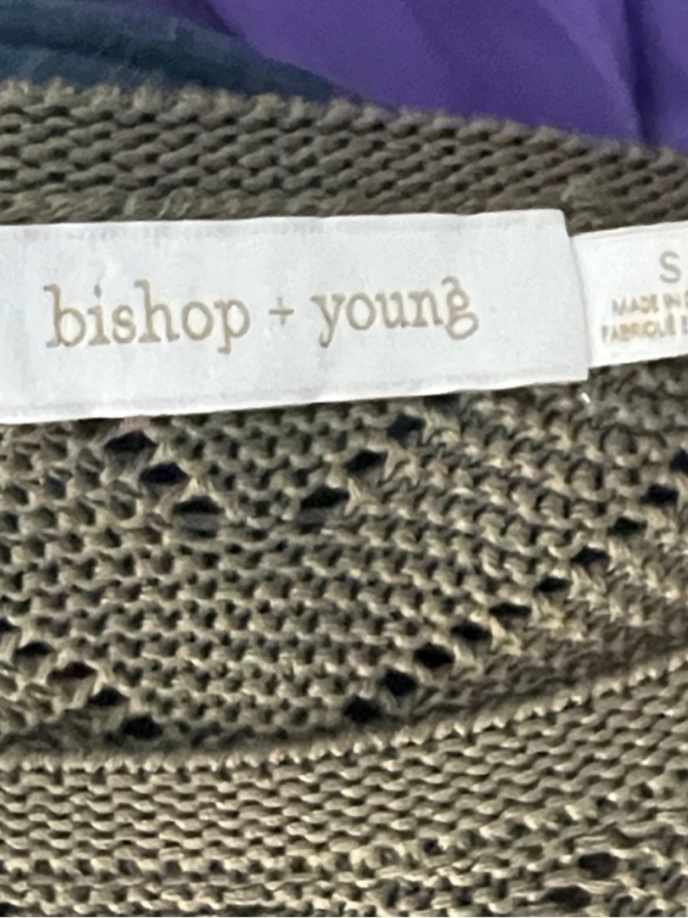 Bishop + Young Green Zen Sweater S - Picture 5 of 7